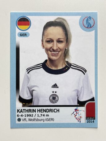 Kathrin Hendrich Germany Base Panini Womens Euro 2022 Stickers Collection