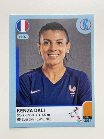 Kenza Dali France Base Panini Womens Euro 2022 Stickers Collection