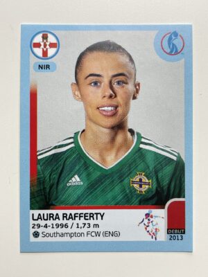 Laura Rafferty Northern Ireland Base Panini Womens Euro 2022 Stickers Collection