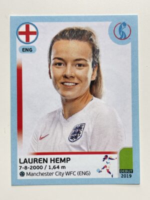 Lauren Hemp England Base Panini Womens Euro 2022 Stickers Collection