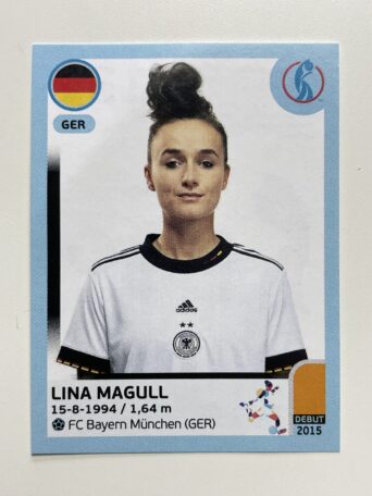 Lina Magull Germany Base Panini Womens Euro 2022 Stickers Collection