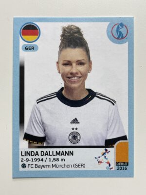 Linda Dallmann Finland Base Panini Womens Euro 2022 Stickers Collection