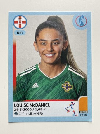 Louise McDaniel Northern Ireland Base Panini Womens Euro 2022 Stickers Collection