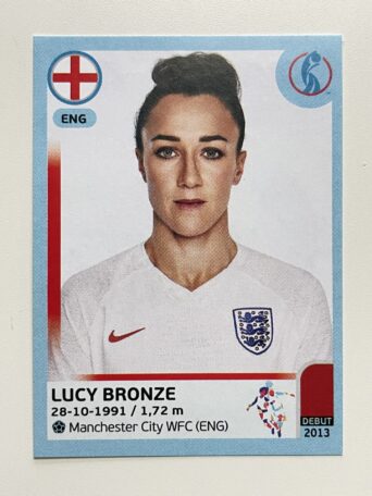 Lucy Bronze England Base Panini Womens Euro 2022 Stickers Collection