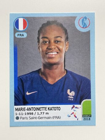 Marie-Antoinette Katoto France Base Panini Womens Euro 2022 Stickers Collection