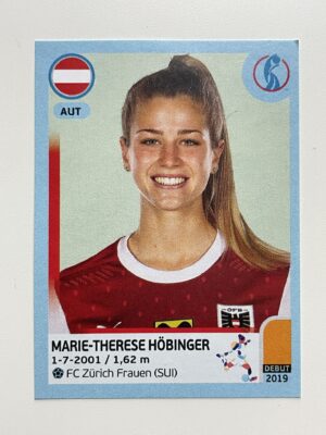 Marie-Therese Hobinger Austria Base Panini Womens Euro 2022 Stickers Collection