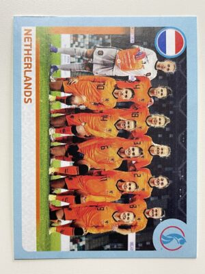 Netherlands Team Photo Panini Womens Euro 2022 Stickers Collection