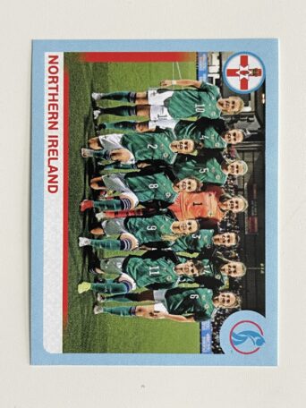 Northern Ireland Team Photo Panini Womens Euro 2022 Stickers Collection