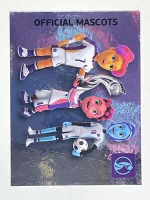 Official Mascots Special Panini Womens Euro 2022 Stickers Collection
