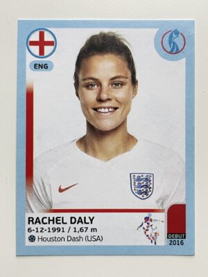 Rachel Daly England Base Panini Womens Euro 2022 Stickers Collection