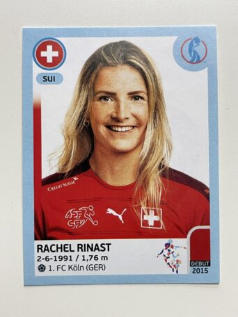 Rachel Rinast Switzerland Base Panini Womens Euro 2022 Stickers Collection