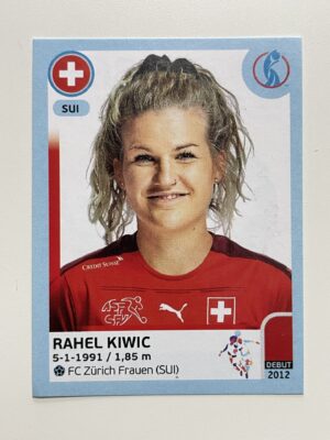 Rahel Kiwic Switzerland Base Panini Womens Euro 2022 Stickers Collection