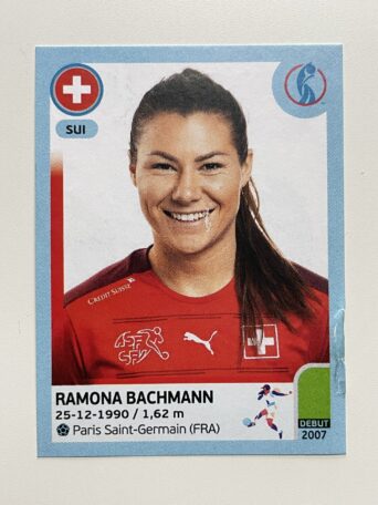Ramona Bachmann Switzerland Base Panini Womens Euro 2022 Stickers Collection