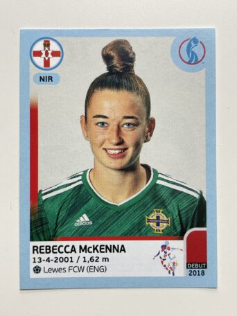 Rebecca McKenna Northern Ireland Base Panini Womens Euro 2022 Stickers Collection