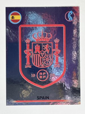 Spain Badge Panini Womens Euro 2022 Stickers Collection