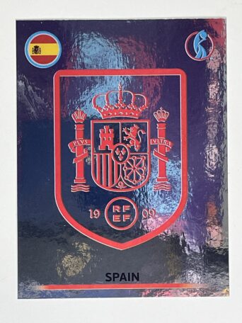 Spain Badge Panini Womens Euro 2022 Stickers Collection