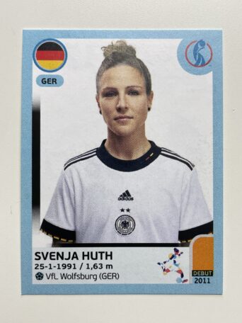 Svenja Huth Germany Base Panini Womens Euro 2022 Stickers Collection