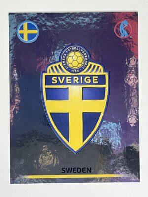 Sweden Badge Panini Womens Euro 2022 Stickers Collection