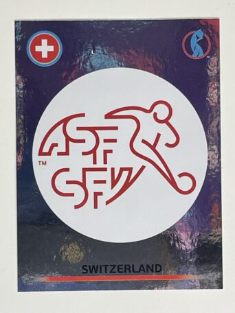 Switzerland Badge Panini Womens Euro 2022 Stickers Collection