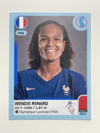 Wendie Renard France Base Panini Womens Euro 2022 Stickers Collection