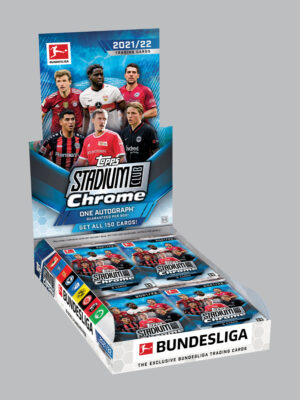 Topps Bundesliga Stadium Club Chrome 2021:2022 Box of Packs