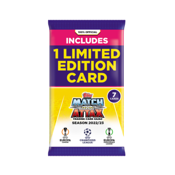 Limited Edition Pack Topps Match Attax 2022 2023 Champions League