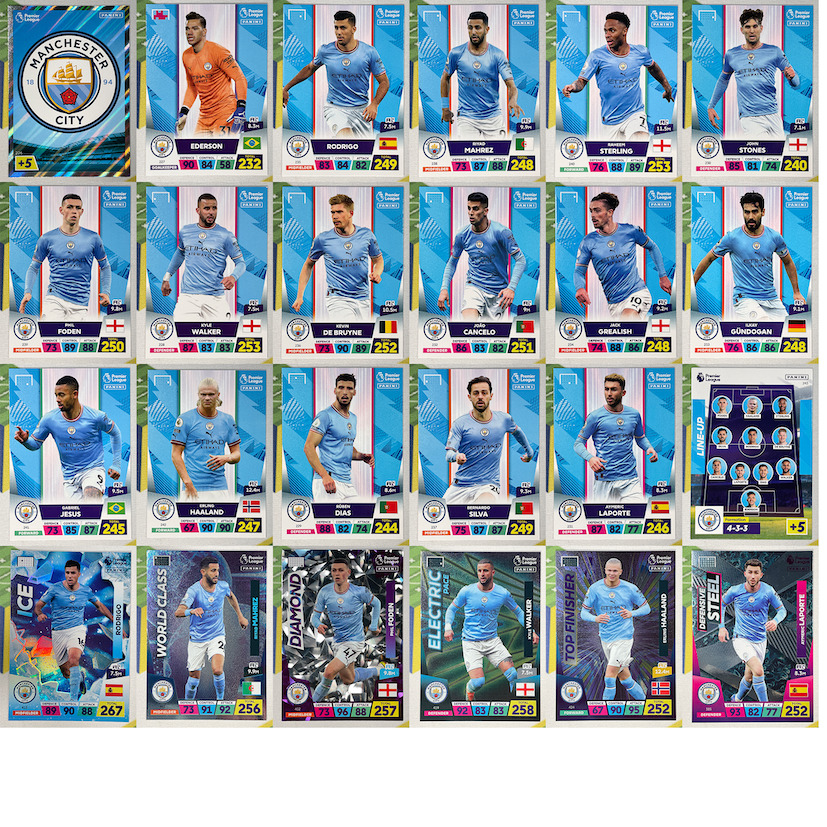 Kevin De Bruyne Manchester City Limited Edition Panini Premier League