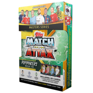 Playmakers Mega Tin Topps Match Attax 2022 2023 Champions League