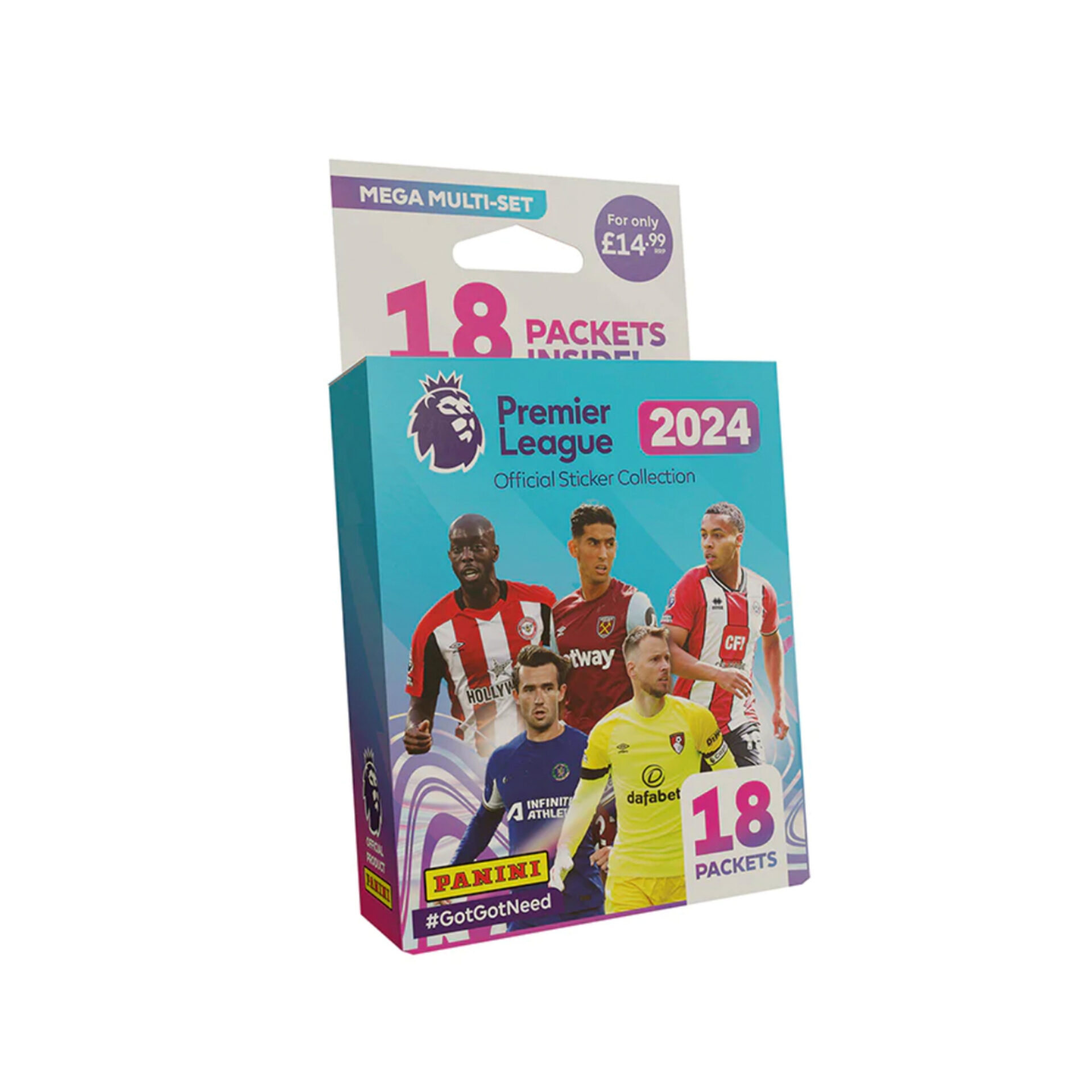 Mega Multiset Panini Premier League 2024 Stickers